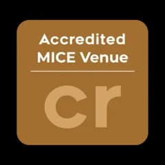 Accredited MICE Venue Bronze badge