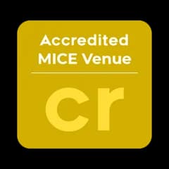 Accredited MICE Venue Gold badge