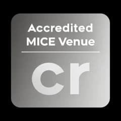 Accredited MICE Venue Silver badge