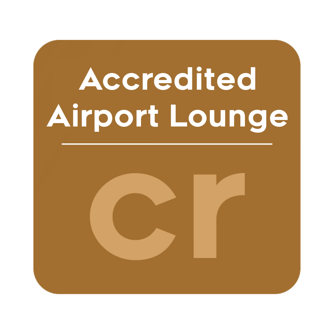 Airport Lounge Bronze accreditation badge